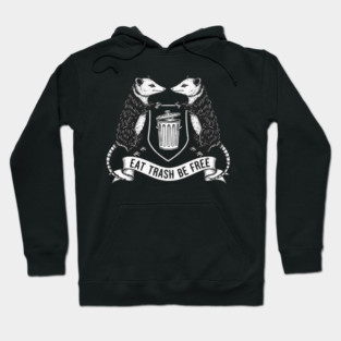 Trash Royalty Possum Crest Hoodie