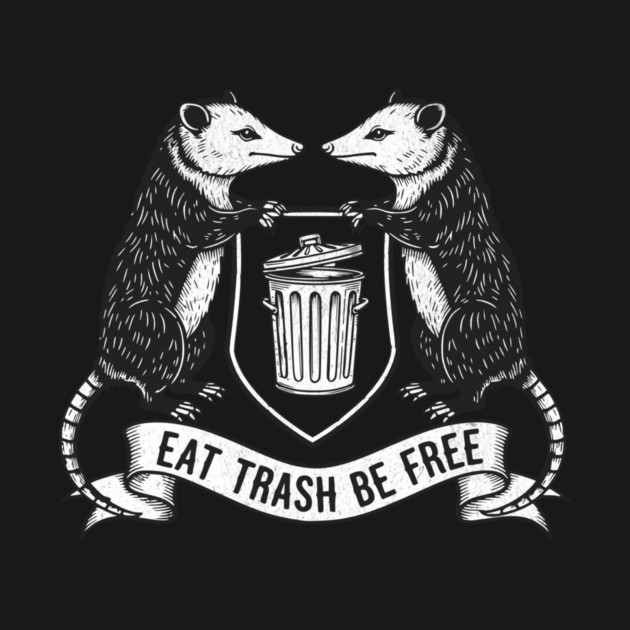 Trash Royalty Possum Crest by Designed By Marty
