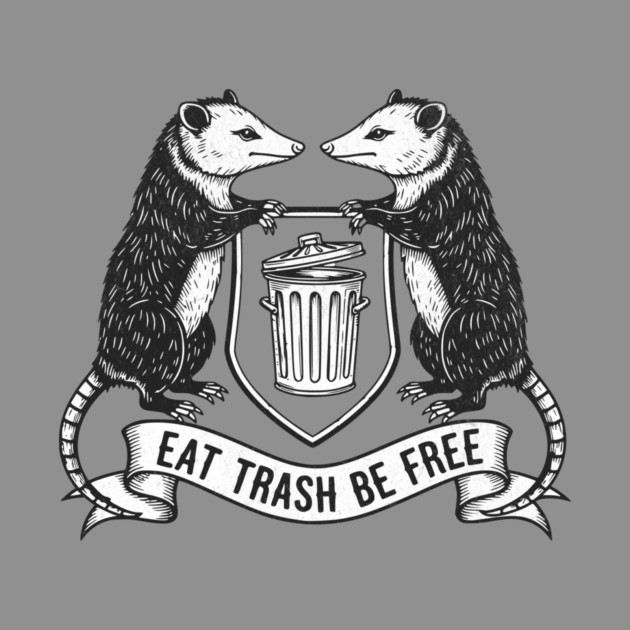 Trash Royalty Possum Crest by Designed By Marty