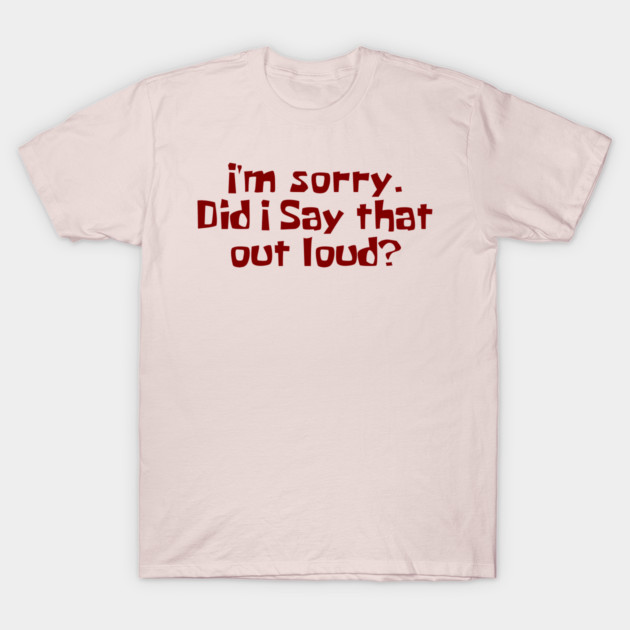 Apology Tee T-Shirt by faithfamilyhomedesigns