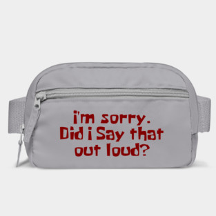 Apology Tee Bag