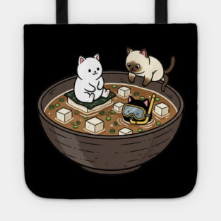 Ramen and cats Tote