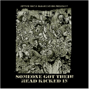 Someone Got Their Head Kicked In 1982 Posters and Art