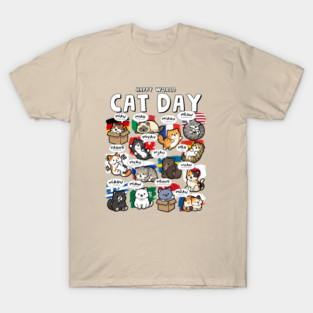 World Cat Day T-Shirt