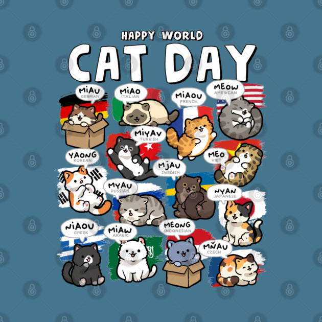 World Cat Day by GoshWow®