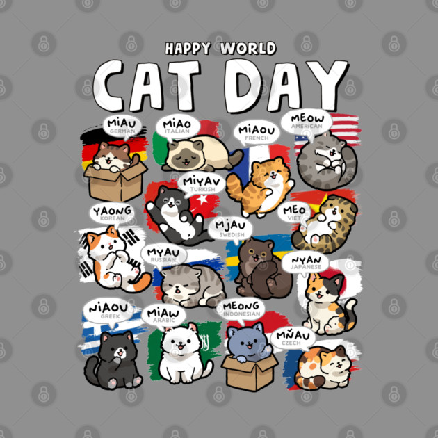 World Cat Day by GoshWow®