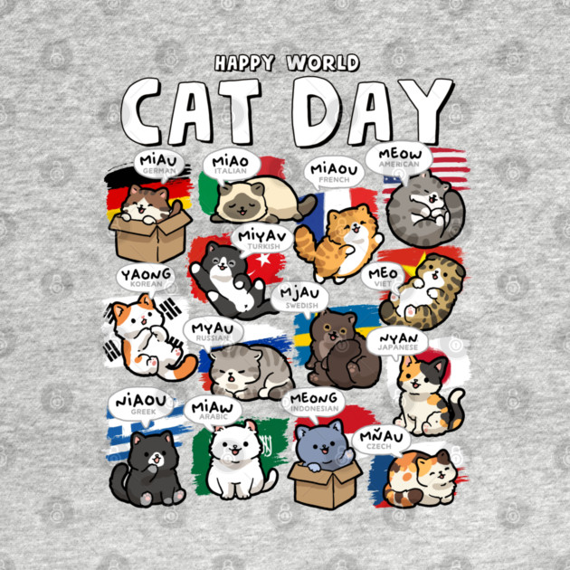 World Cat Day by GoshWow®
