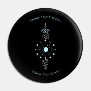 Change Your Thoughts Change Your World Pin