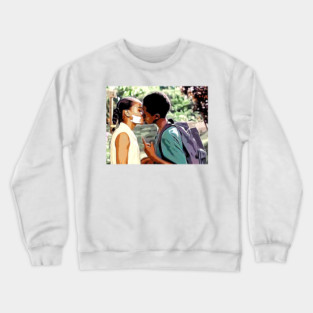 Love And Basketball Movie Artwork Crewneck Sweatshirt