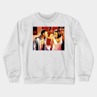 Love And Basketball Movie Artwork Crewneck Sweatshirt