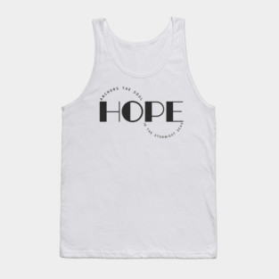 Hope Anchors The Soul Tank Top