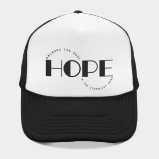 Hope Anchors The Soul Hat