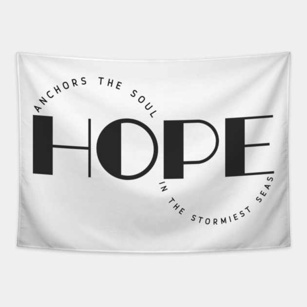 Hope Anchors The Soul Tapestry by Jerry