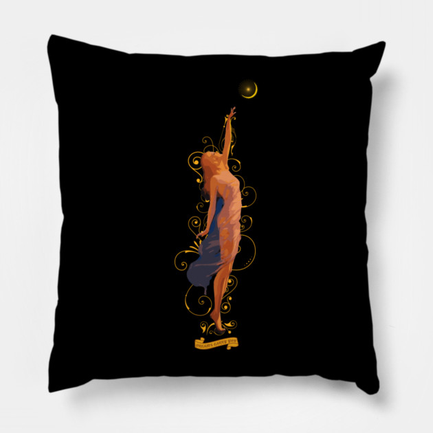 Reach for the Moon Pillow by Jerry