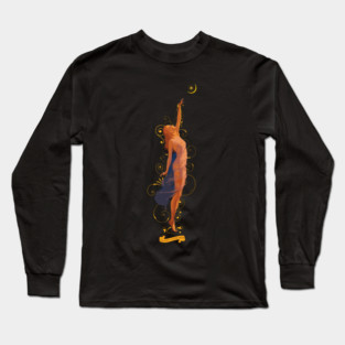 Reach for the Moon Long Sleeve T-Shirt