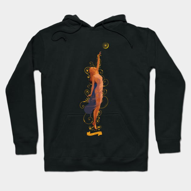 Reach for the Moon Hoodie by Jerry