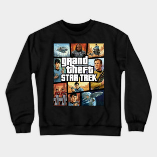 Grand Theft Star Trek Crewneck Sweatshirt