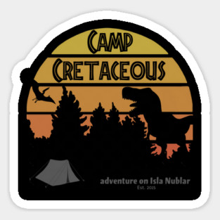 Camp Cretaceous Sticker