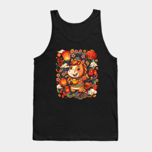 Chinese New Year 2026 Year of The Horse Tank Top