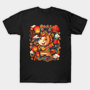 Chinese New Year 2026 Year of The Horse T-Shirt