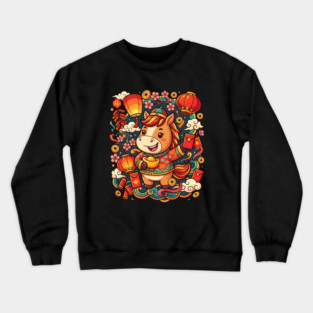 Chinese New Year 2026 Year of The Horse Crewneck Sweatshirt