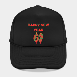Happy New Year 67 Hat