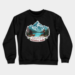 banff national park Crewneck Sweatshirt