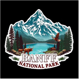 banff national park Posters and Art