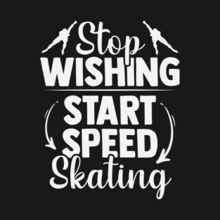 S52 Speed Skating Skate Skater (52) T-Shirt