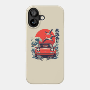 Rising Sun Speedster Phone Case
