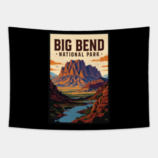 big bend national park Tapestry