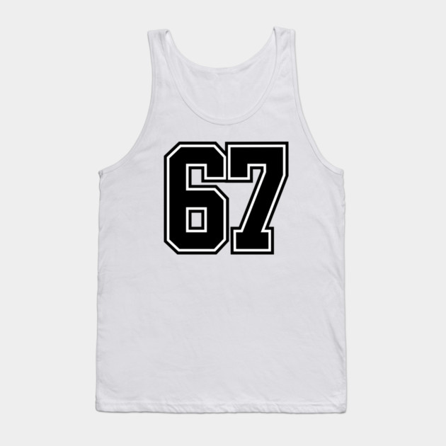67 Tank Top by Creatifly Graphic Tees