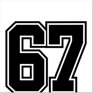 67 Posters and Art