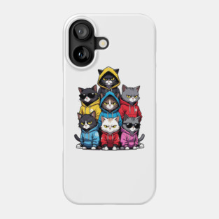 Cat Gang Phone Case