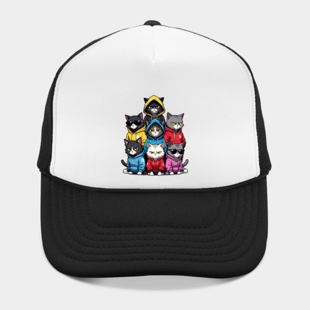 Cat Gang by Pixel Threads 