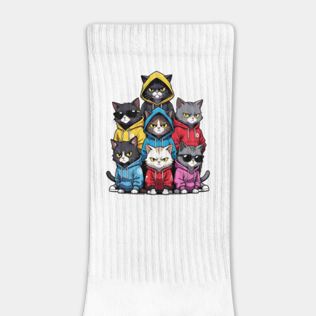 Cat Gang by Pixel Threads 