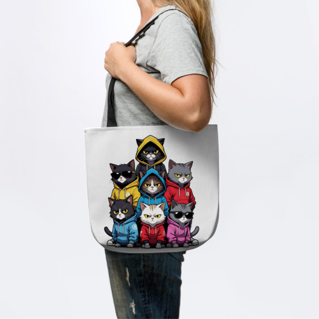 Cat Gang by Pixel Threads 