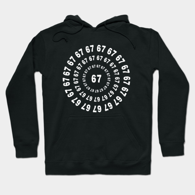 67 Hoodie by Creatifly Graphic Tees
