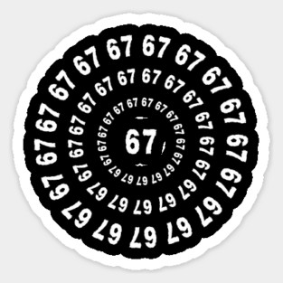 67 Sticker
