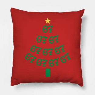 67 Christmas Tree Pillow