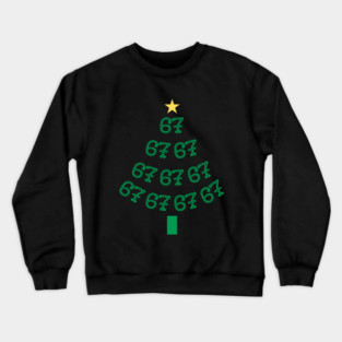 67 Christmas Tree Crewneck Sweatshirt