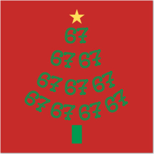 67 Christmas Tree Posters and Art