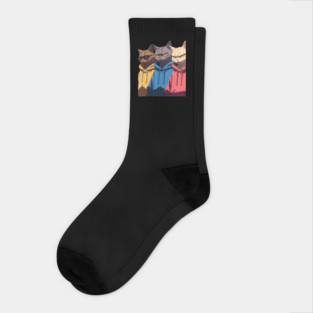 Cat Gang Socks