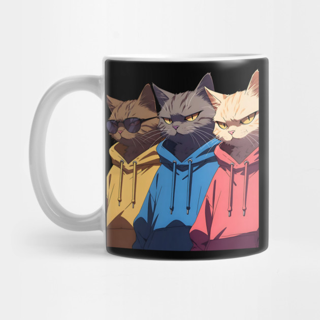 Cat Gang by Pixel Threads 