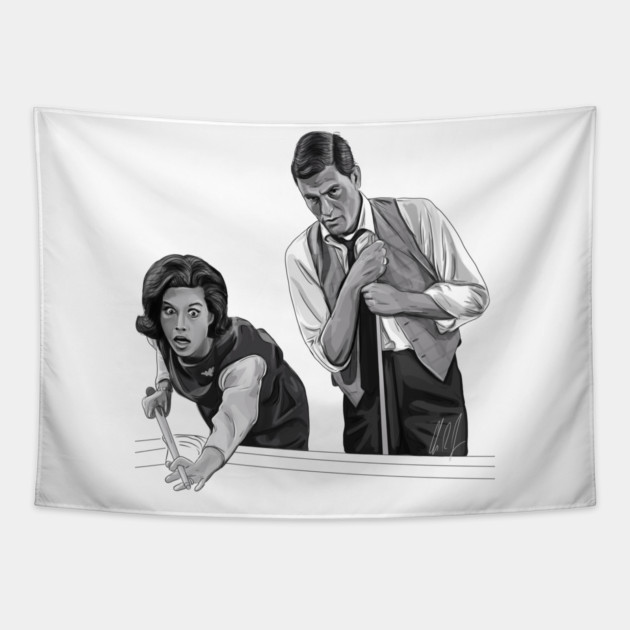 Dick Van Dyke Show: Pool Shark Tapestry by 51Deesigns