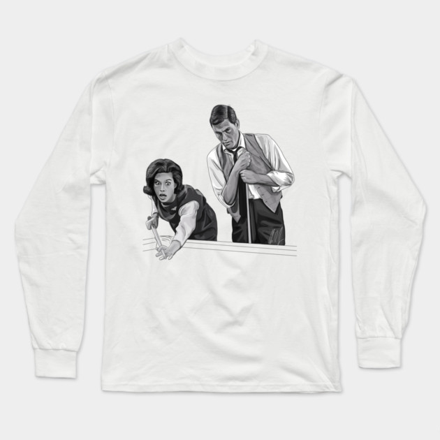 Dick Van Dyke Show: Pool Shark Long Sleeve T-Shirt by 51Deesigns
