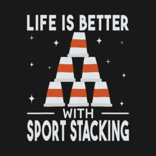 S52 Sport Stacking Cup Stacking Speed Stacking Cupstacking Stacking Cups (106) T-Shirt