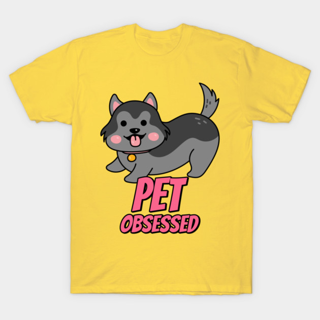 Pet Obsessed Fur Parents T-Shirt by Lamount Tees