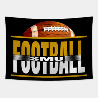 SMU Football Tapestry