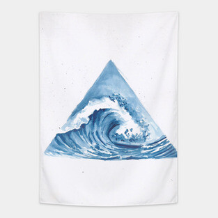 Waves Tapestry